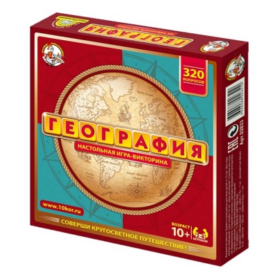 Настольная игра Викторина География Десятое королевство 02833